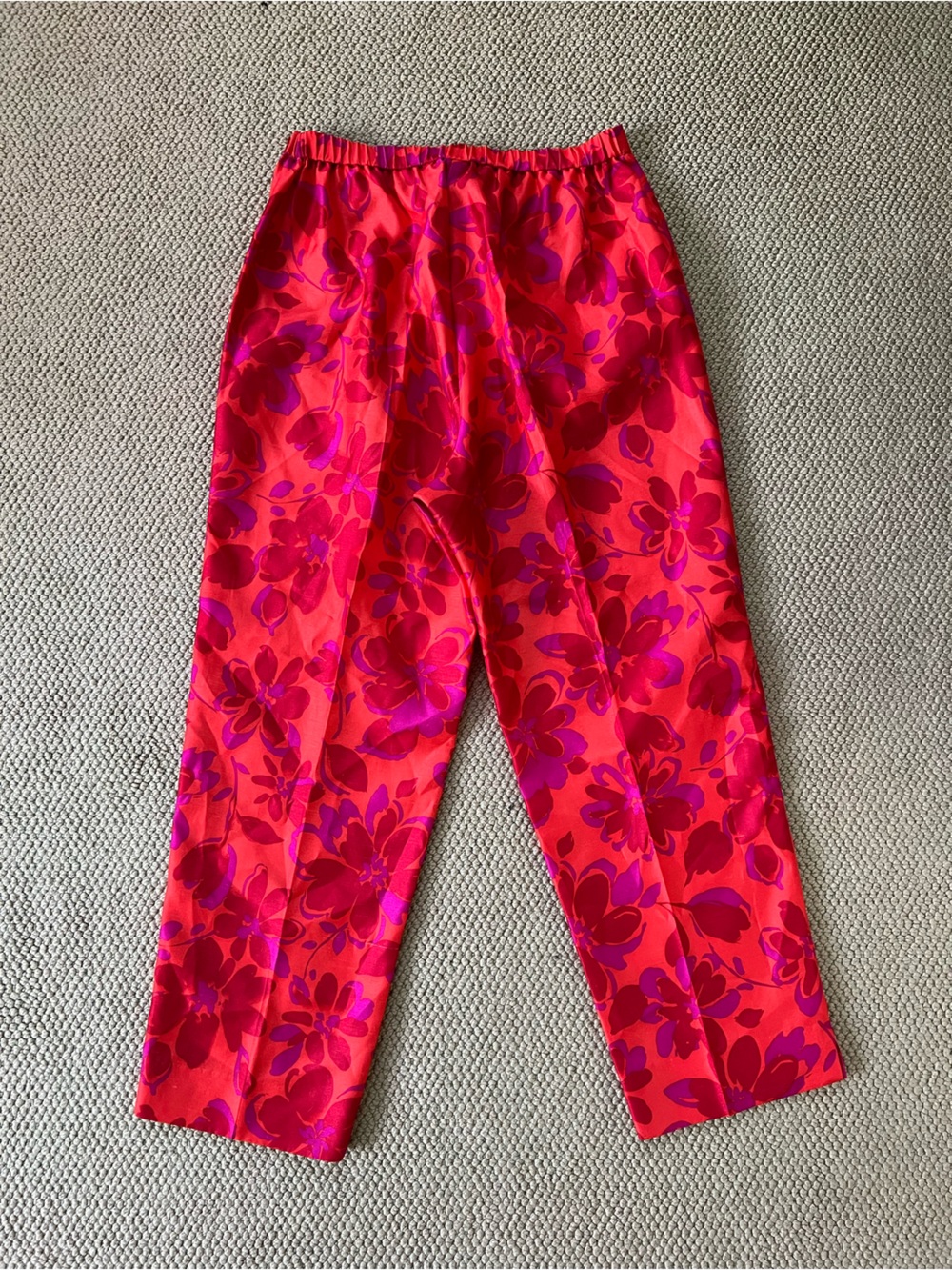 Vintage Floral Trousers - Picture 6 of 6